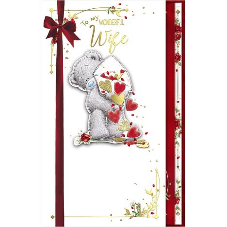Wife Luxury Handmade Me to You Bear Valentine's Day Card £4.99